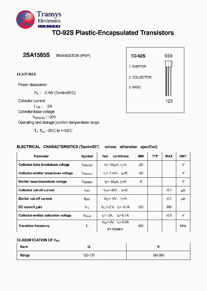 2SA1585S_4145427.PDF Datasheet