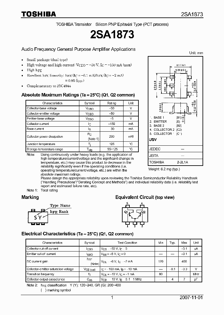 2SA187307_4124647.PDF Datasheet
