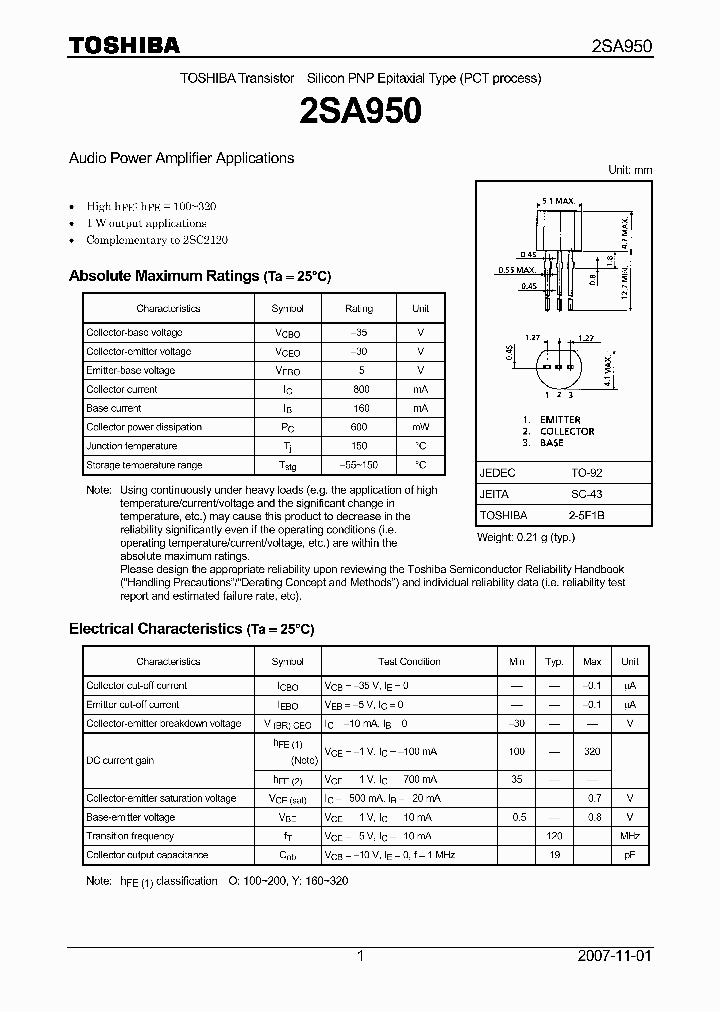 2SA95007_4124862.PDF Datasheet