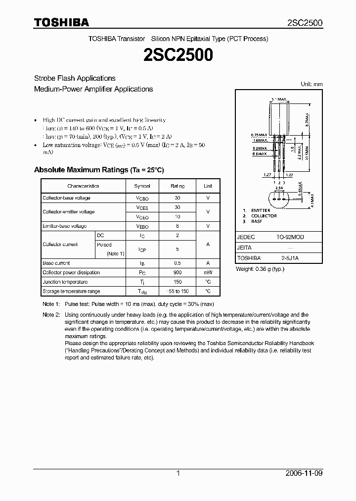 2SC250006_4126159.PDF Datasheet