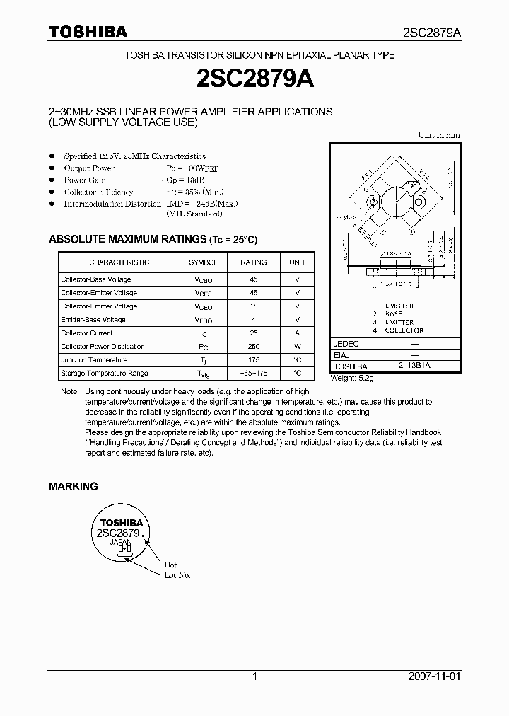 2SC2879A_4114767.PDF Datasheet