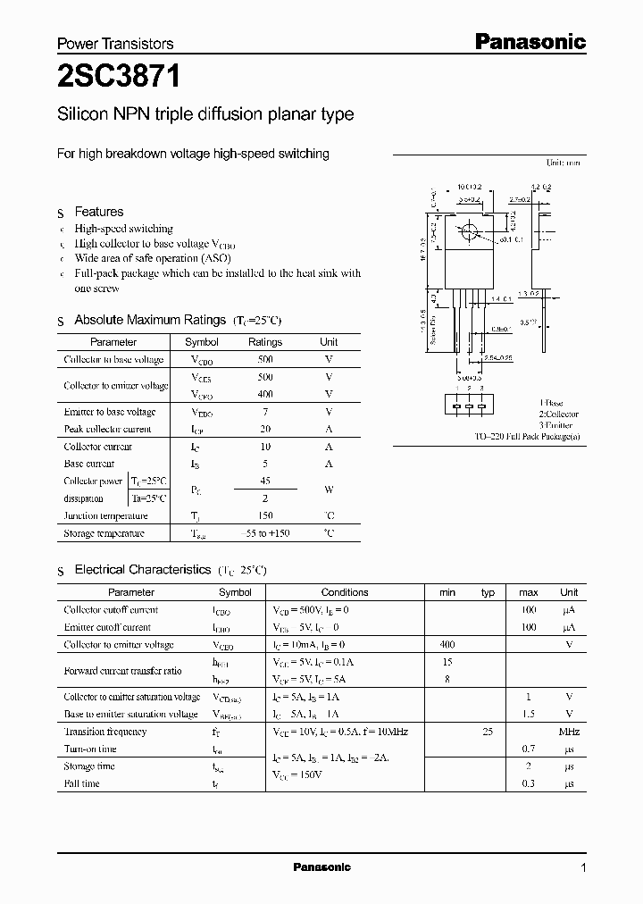 2SC3871_4136110.PDF Datasheet