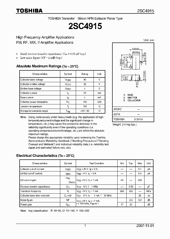 2SC491507_4108308.PDF Datasheet