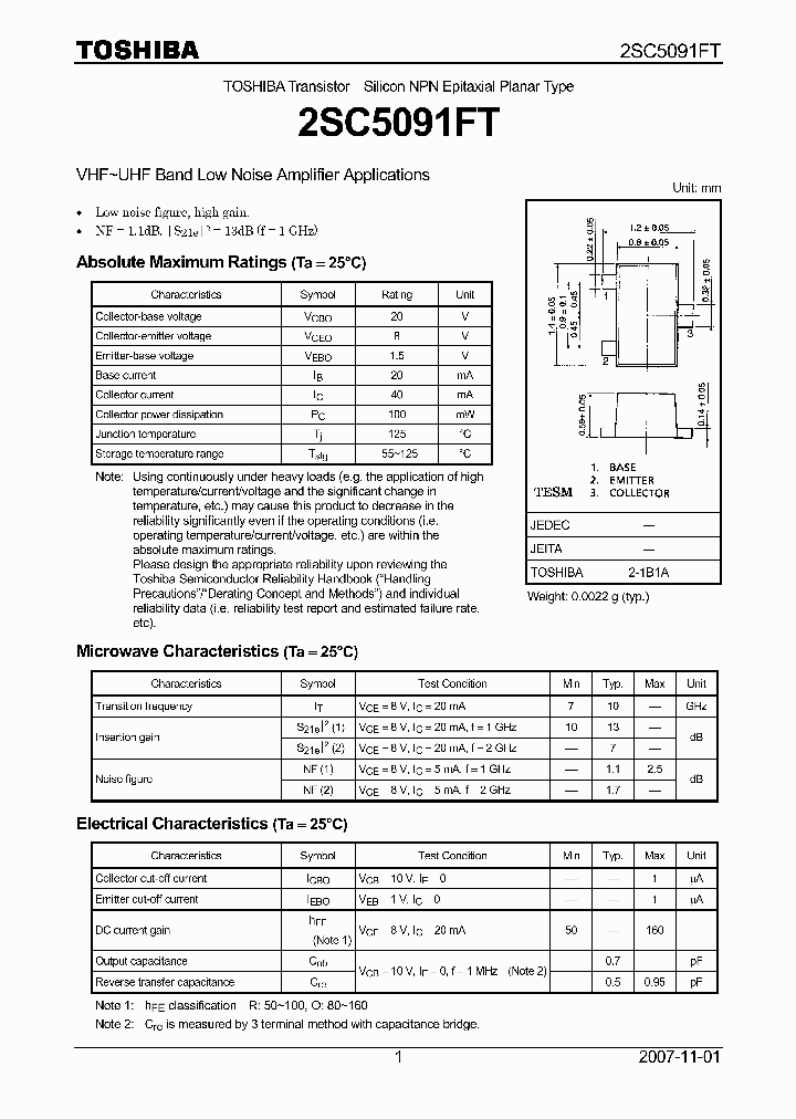 2SC5091FT07_4126114.PDF Datasheet