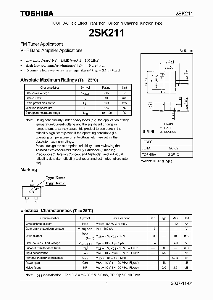 2SK211_4112020.PDF Datasheet