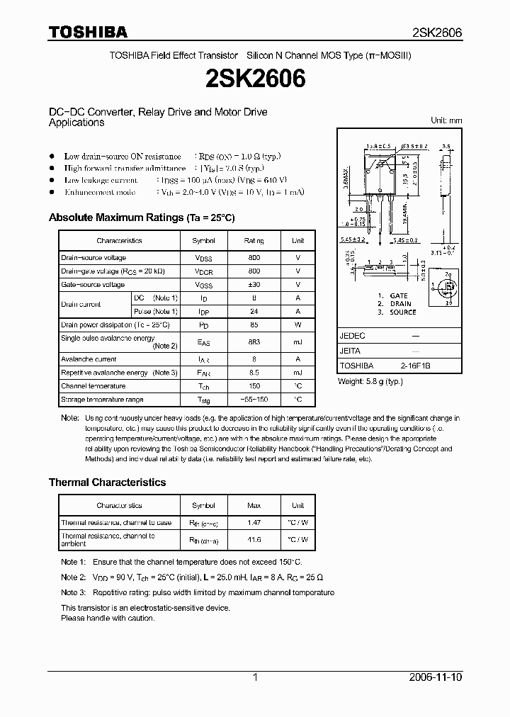 2SK260606_4125729.PDF Datasheet