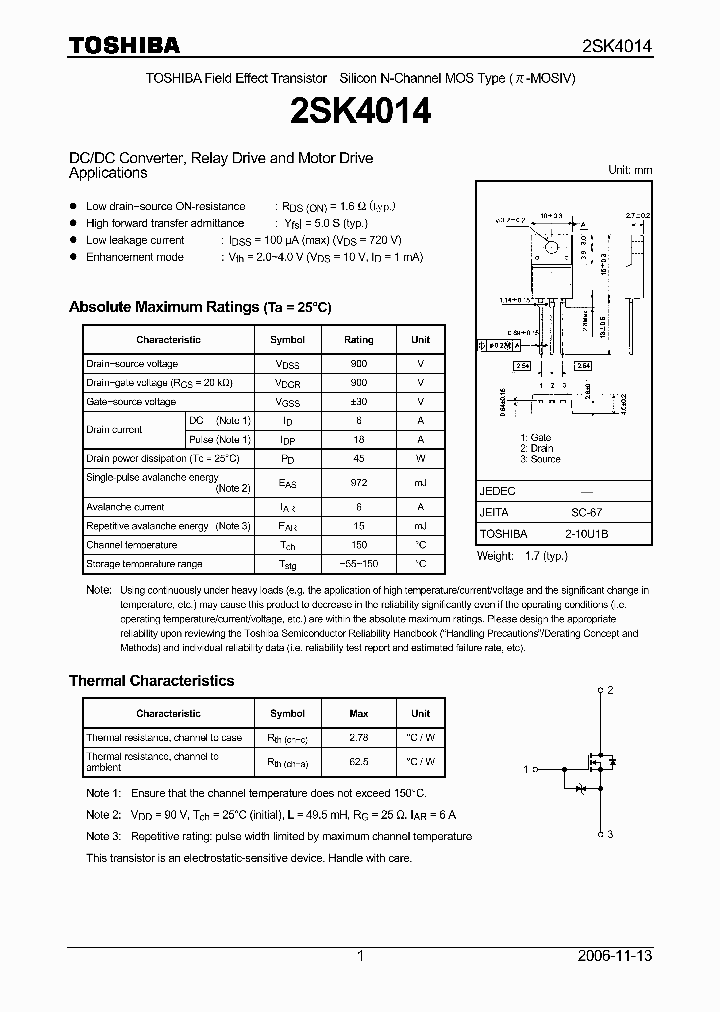 2SK4014_4111773.PDF Datasheet