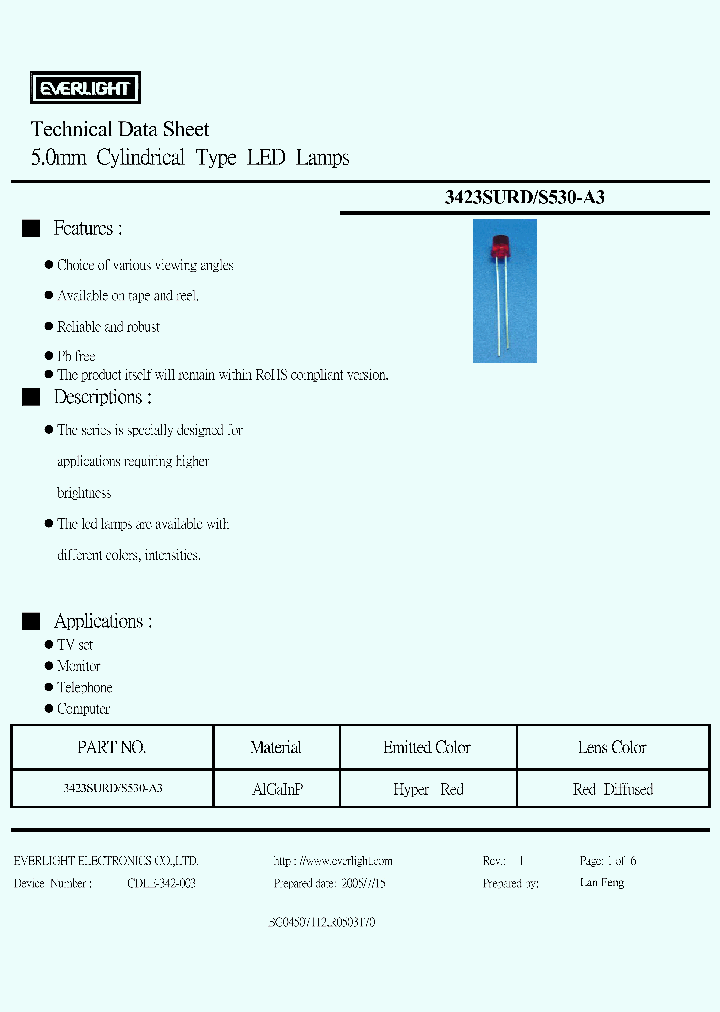 3423SURD_4135612.PDF Datasheet