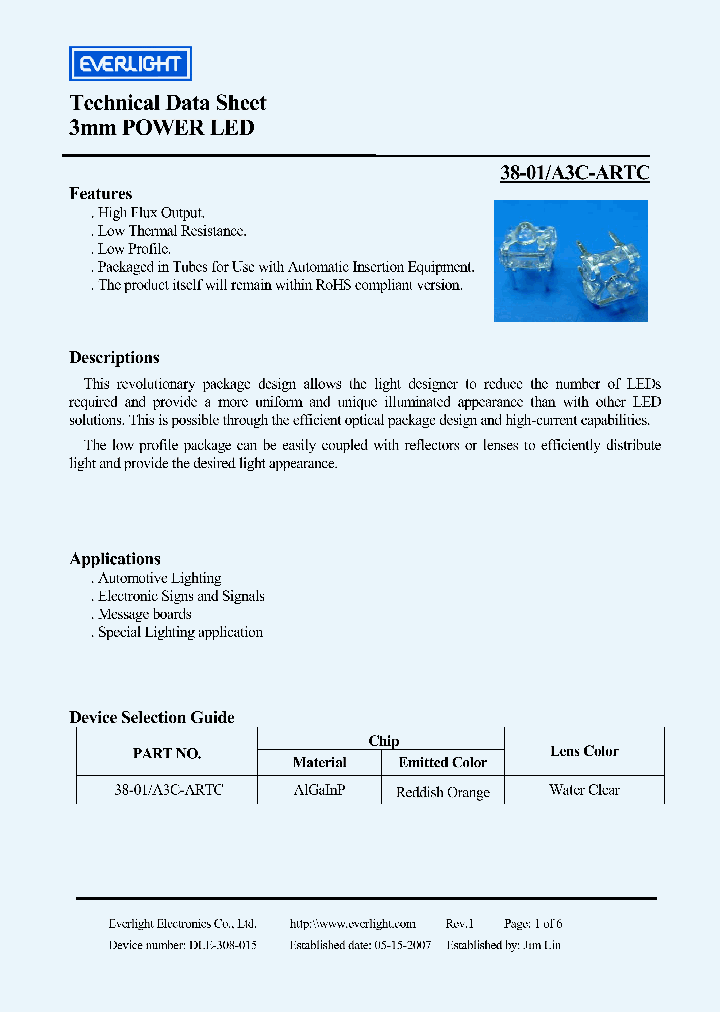 38-01-A3C-ARTC_4145249.PDF Datasheet