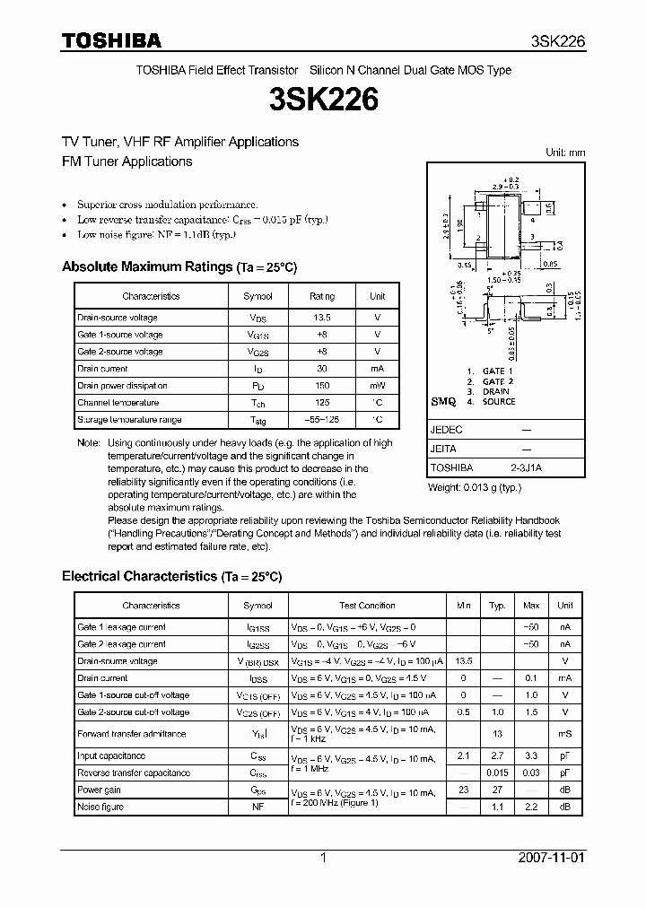 3SK22607_4108326.PDF Datasheet