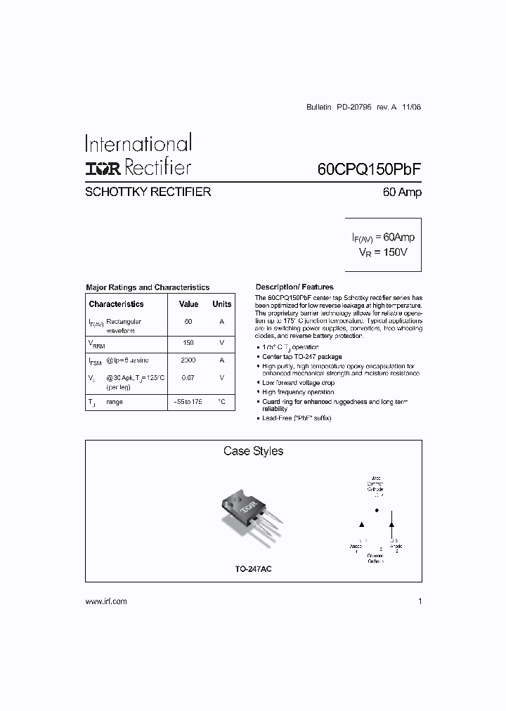 60CPQ150PBF_4114568.PDF Datasheet
