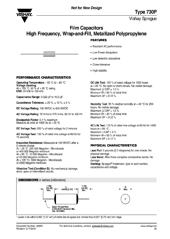 730P124X9250_4157437.PDF Datasheet