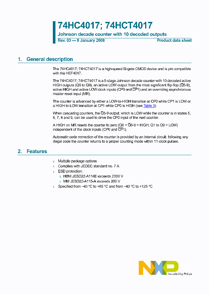 74HC4017_4147444.PDF Datasheet