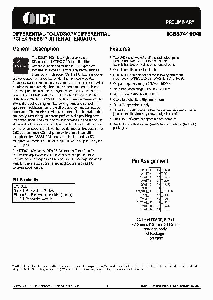 8741004BGI_4145231.PDF Datasheet