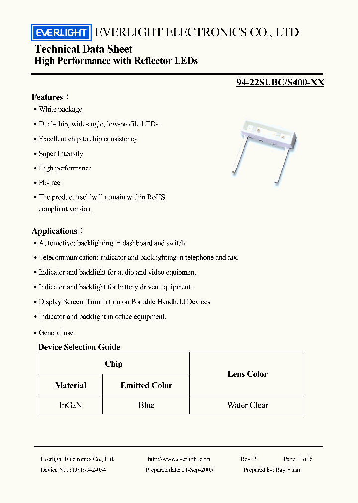 94-22SUBC_4161767.PDF Datasheet