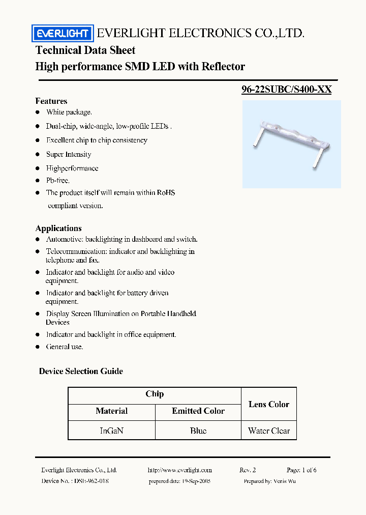96-22SUBC_4161768.PDF Datasheet