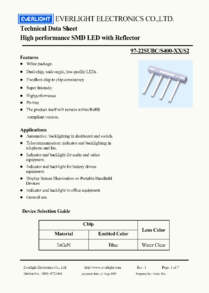 97-22SUBC_4161770.PDF Datasheet