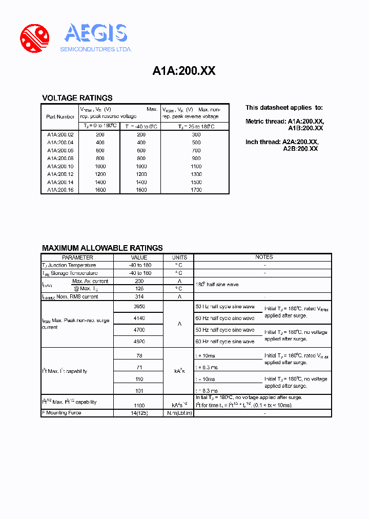 A1A20010_4149510.PDF Datasheet