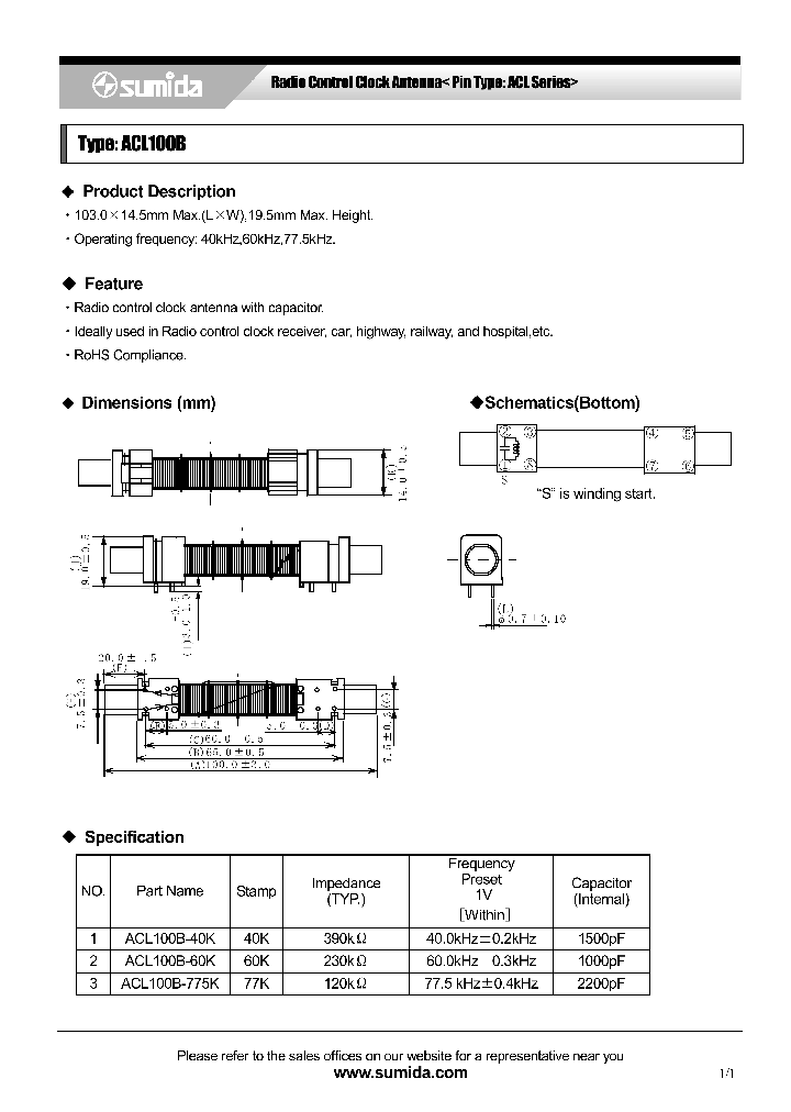 ACL100B-775K_4138157.PDF Datasheet