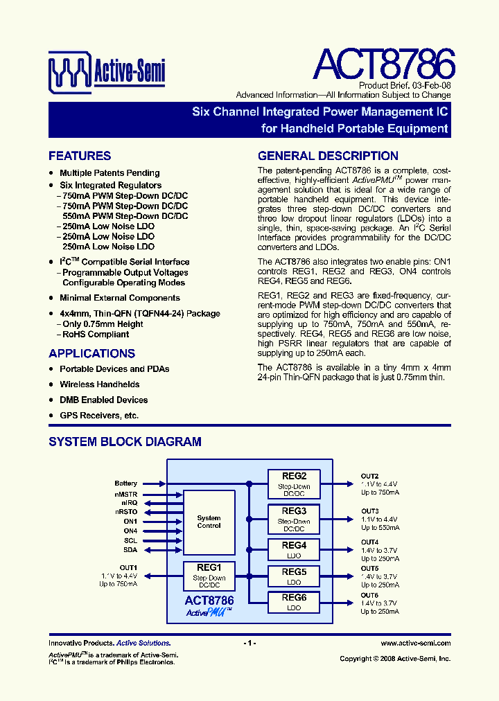 ACT8786_4142789.PDF Datasheet