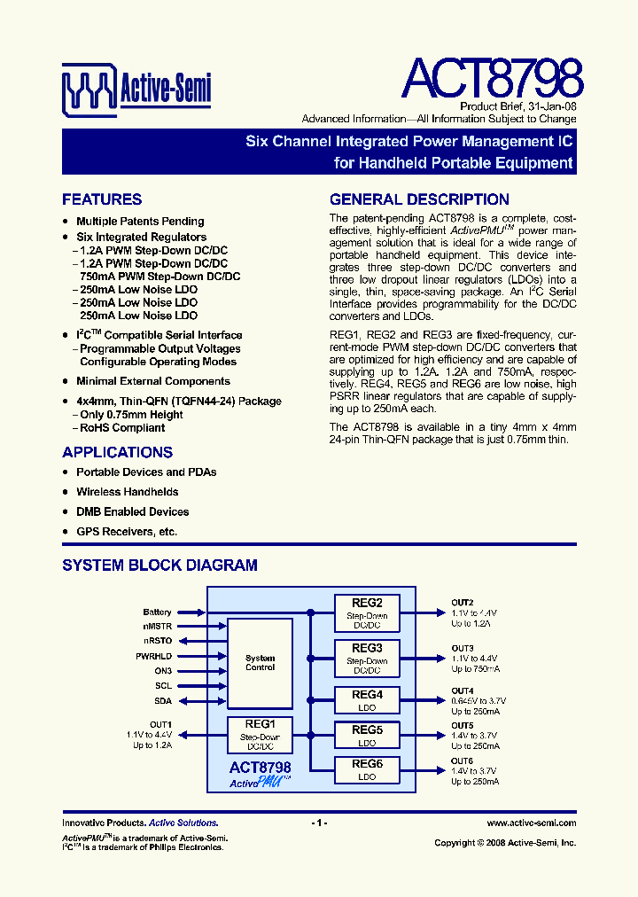 ACT8798_4142787.PDF Datasheet