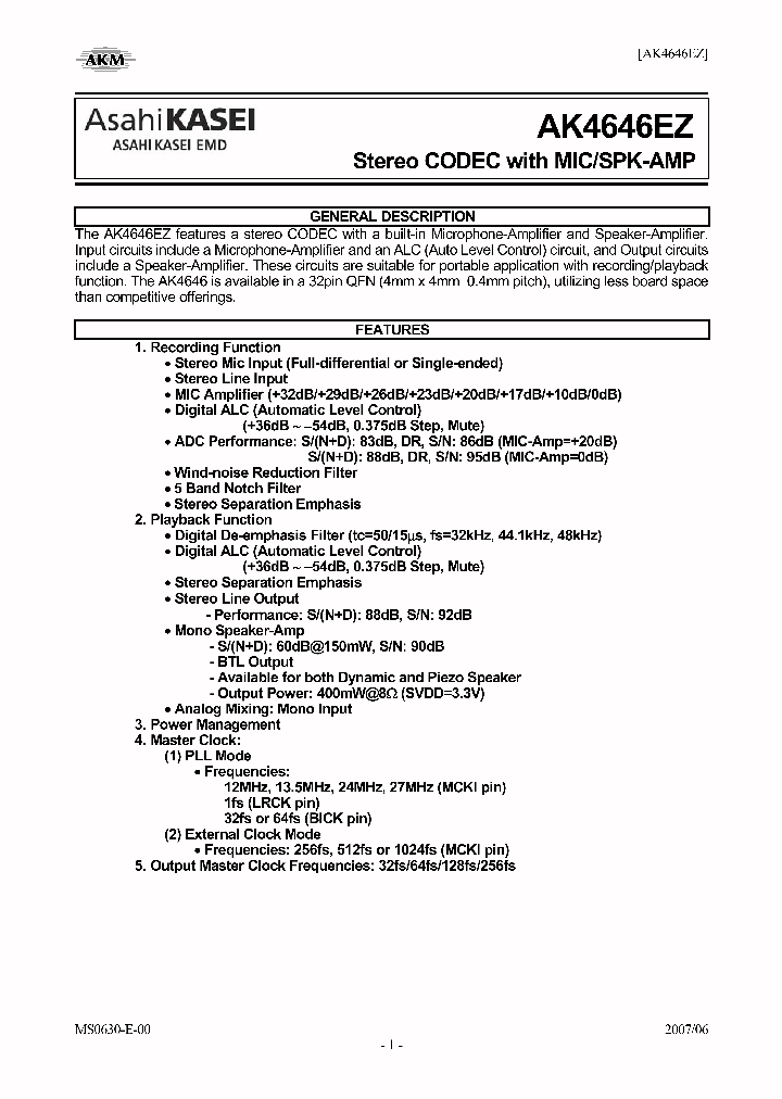 AK4646EZ_4112418.PDF Datasheet