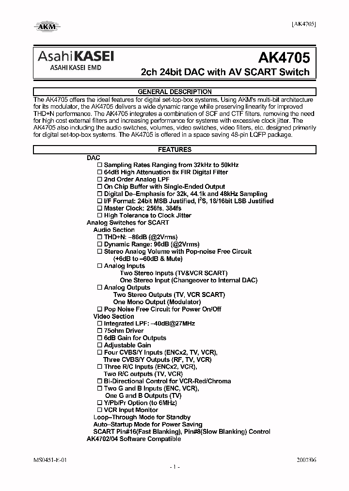 AK4705_4103231.PDF Datasheet