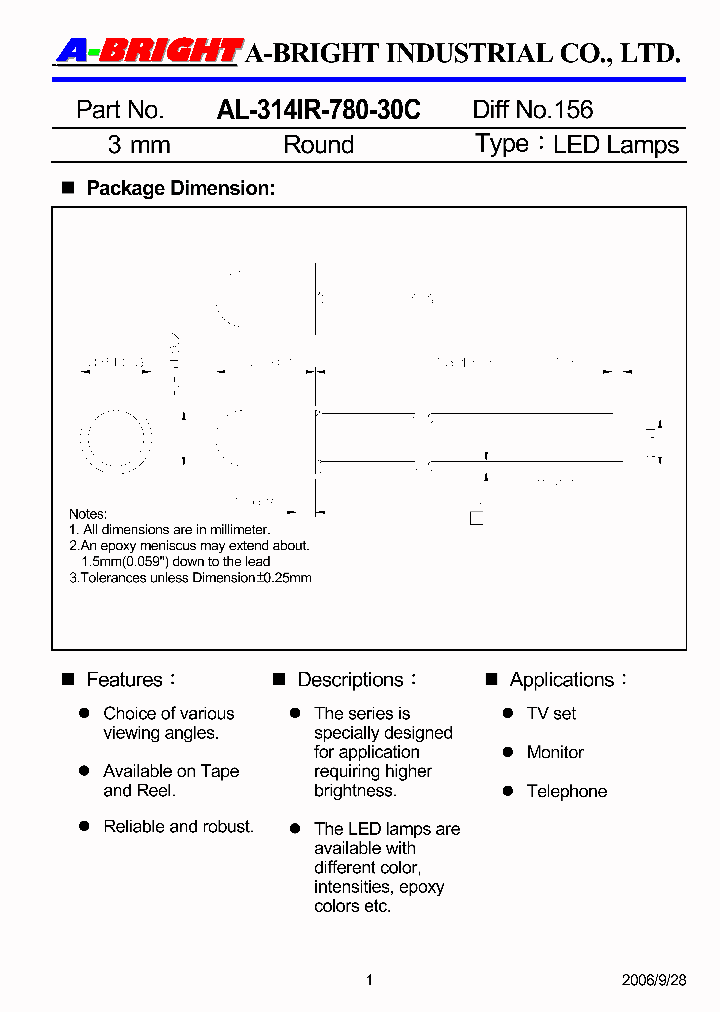 AL-314IR-780-30C_4144367.PDF Datasheet