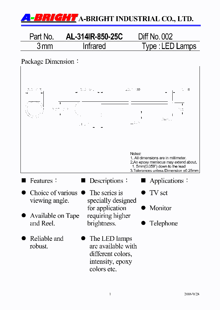 AL-314IR-850-25C_4144373.PDF Datasheet