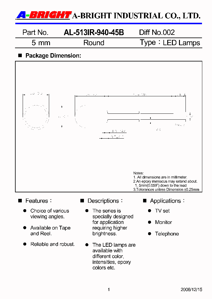 AL-513IR-940-45B_4144147.PDF Datasheet