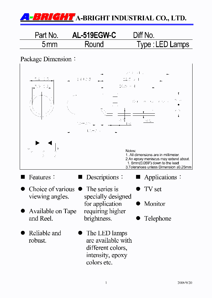 AL-519EGW-C_4143717.PDF Datasheet
