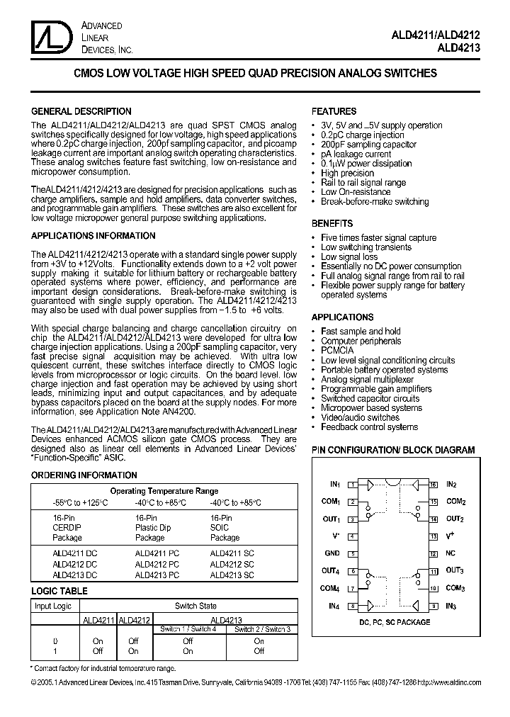 ALD421105_4122606.PDF Datasheet