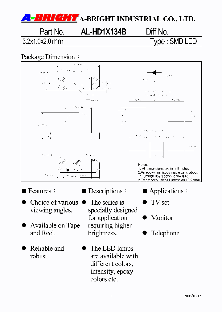 AL-HD1X134B_4143675.PDF Datasheet