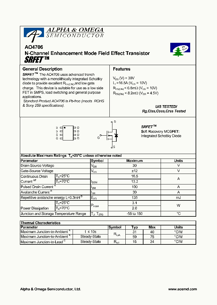 AO4706_4128554.PDF Datasheet