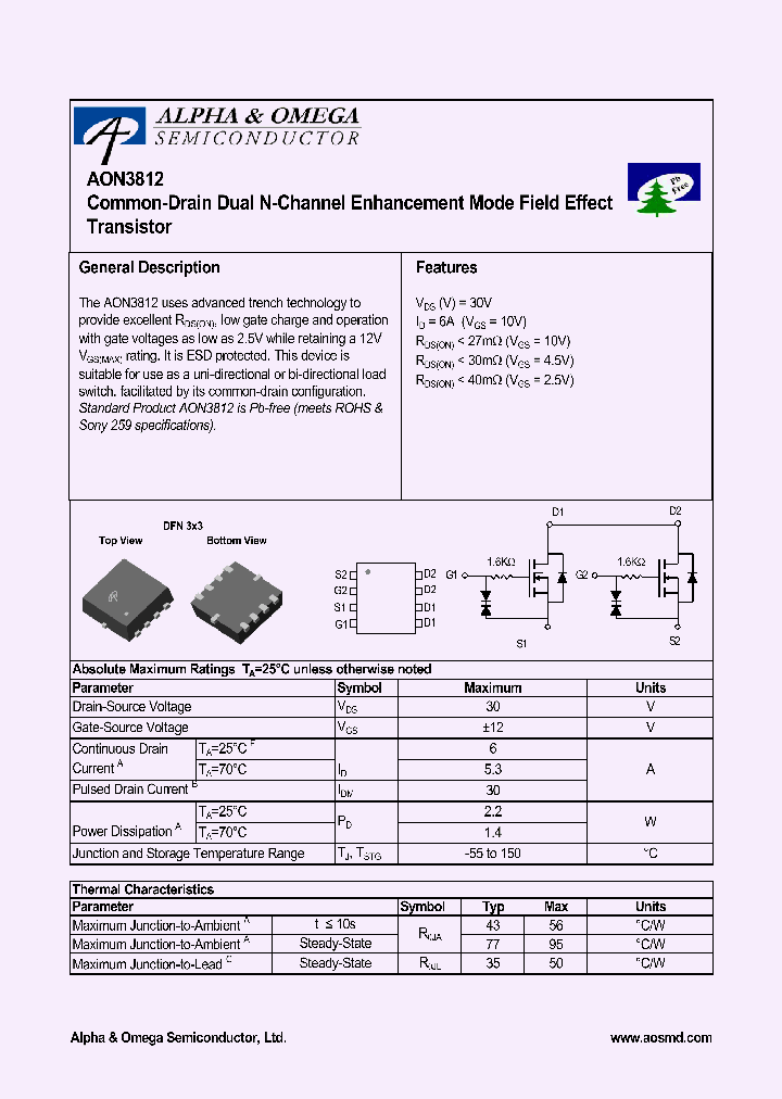AON3812_4125310.PDF Datasheet