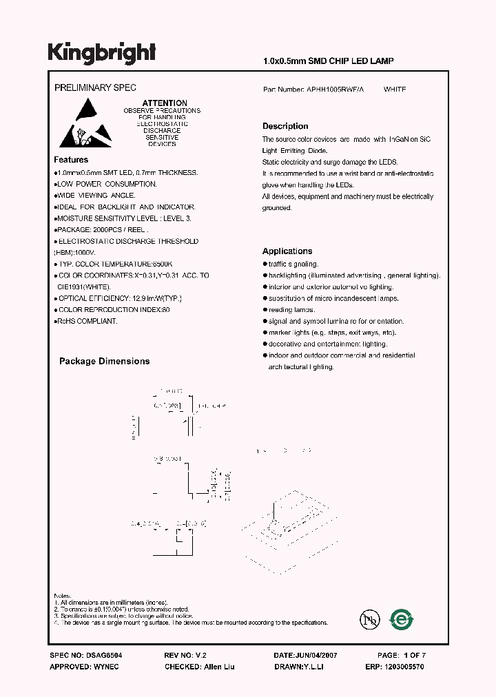 APHH1005RWF_4163819.PDF Datasheet