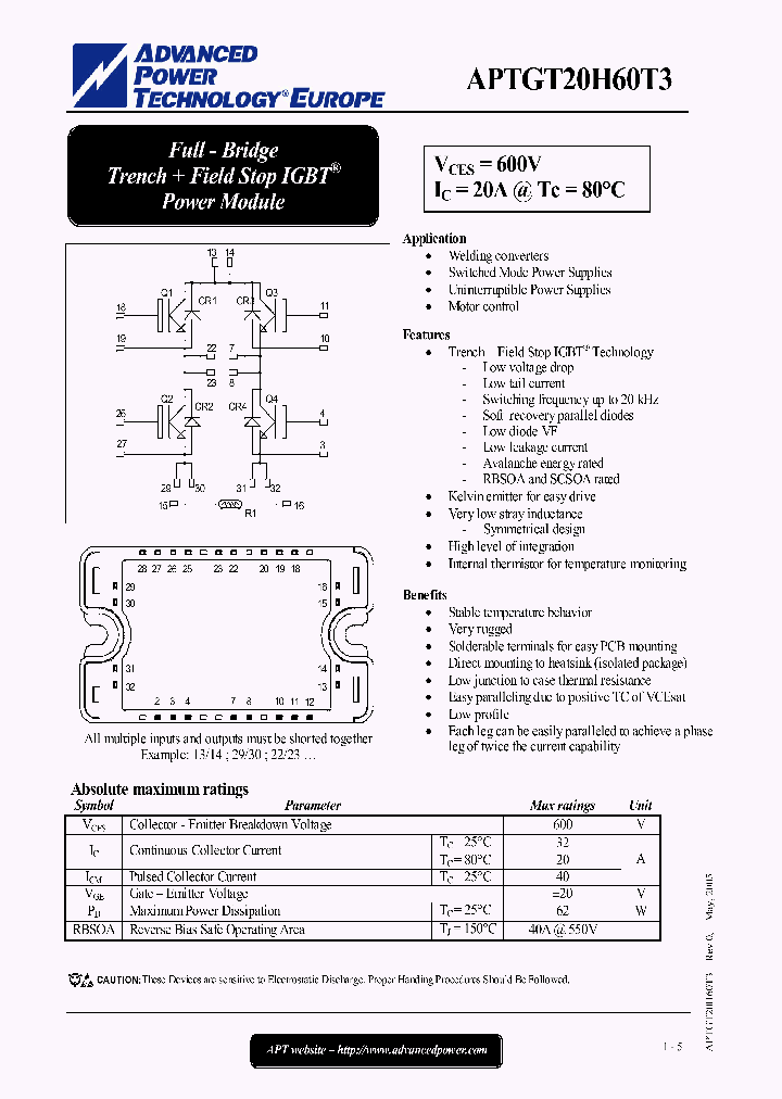 APTGT20H60T3_4104480.PDF Datasheet