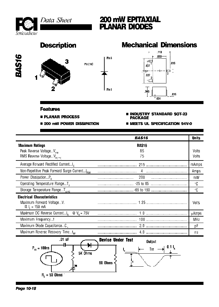 BAS16_4145813.PDF Datasheet