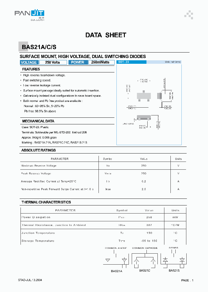 BAS21A_4108698.PDF Datasheet