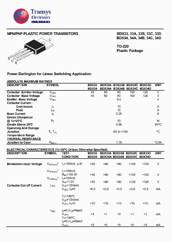 BDX33_4111432.PDF Datasheet