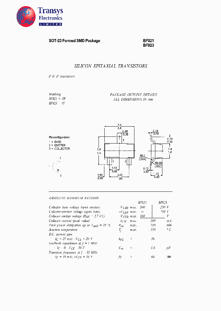 BF821_4107193.PDF Datasheet