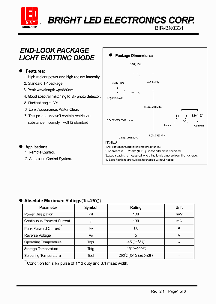 BIR-BN0331_4164222.PDF Datasheet