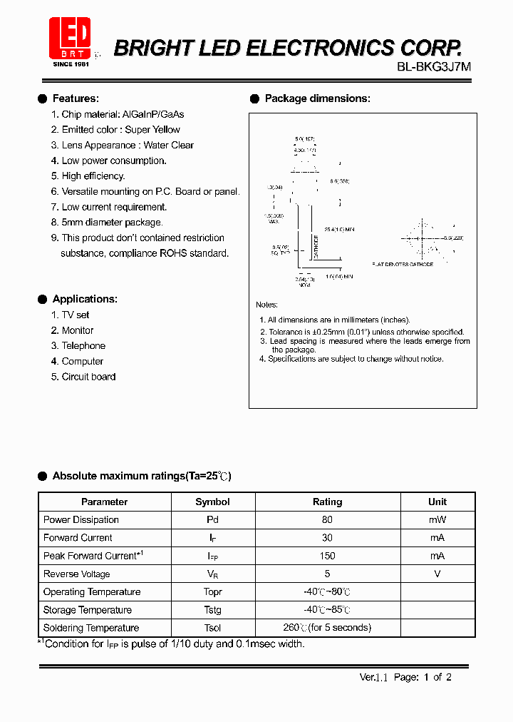 BL-BKG3J7M_4138439.PDF Datasheet