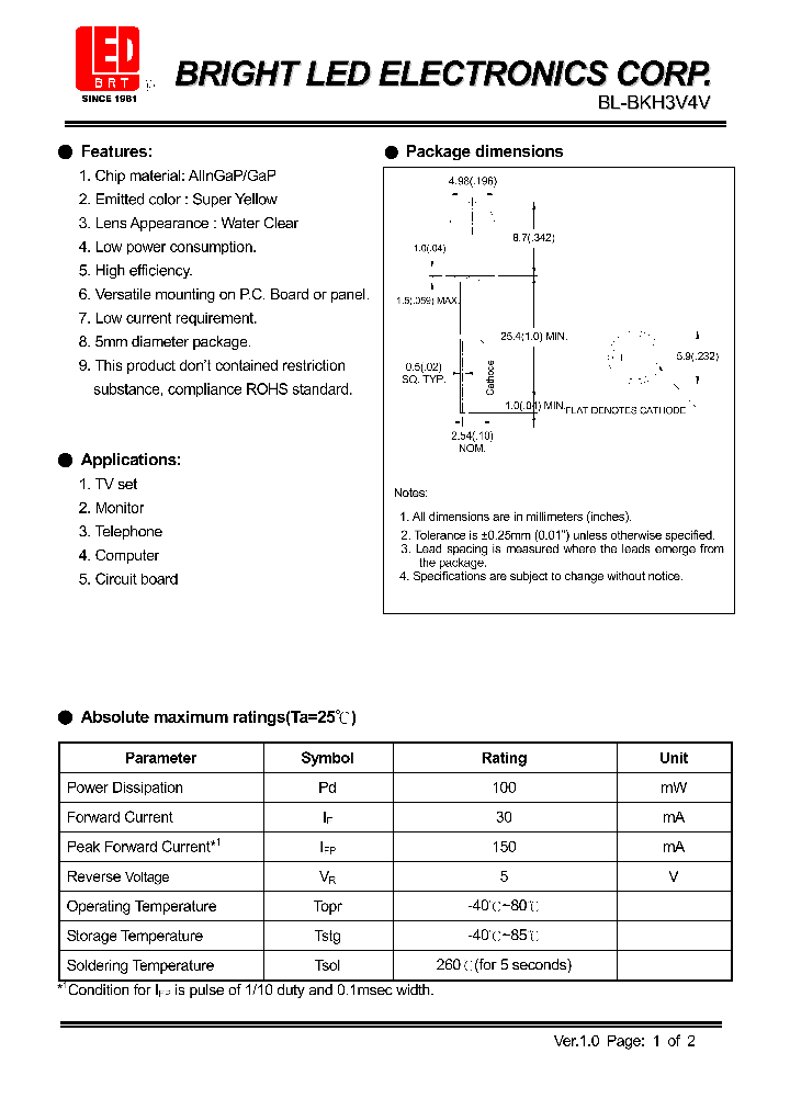 BL-BKH3V4V_4138432.PDF Datasheet