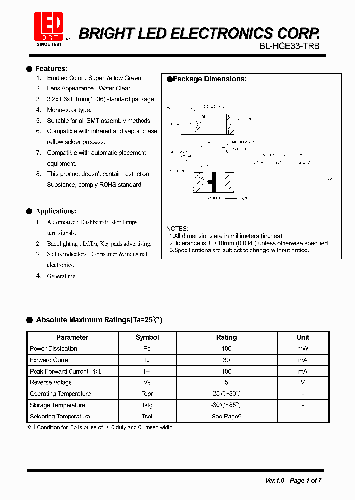 BL-HGE33-TRB_4138219.PDF Datasheet