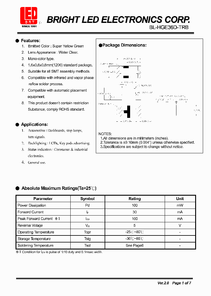 BL-HGE36D-TRB_4138214.PDF Datasheet