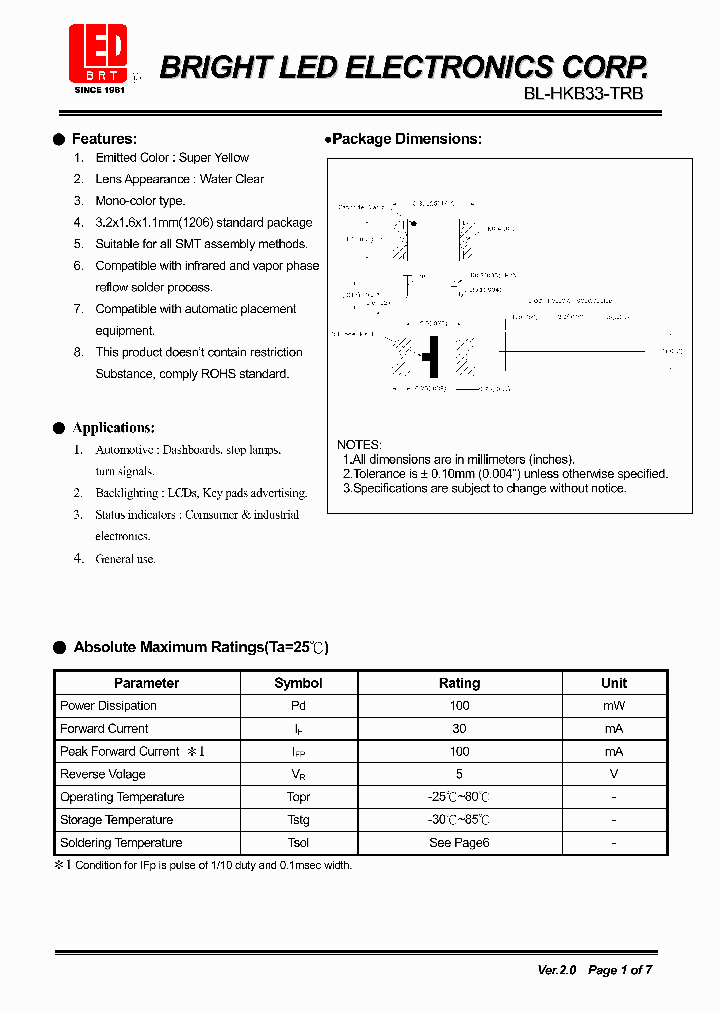 BL-HKB33-TRB_4138134.PDF Datasheet