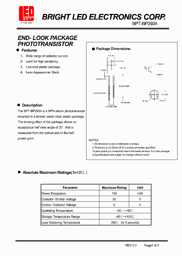 BPT-BP2934_4136823.PDF Datasheet