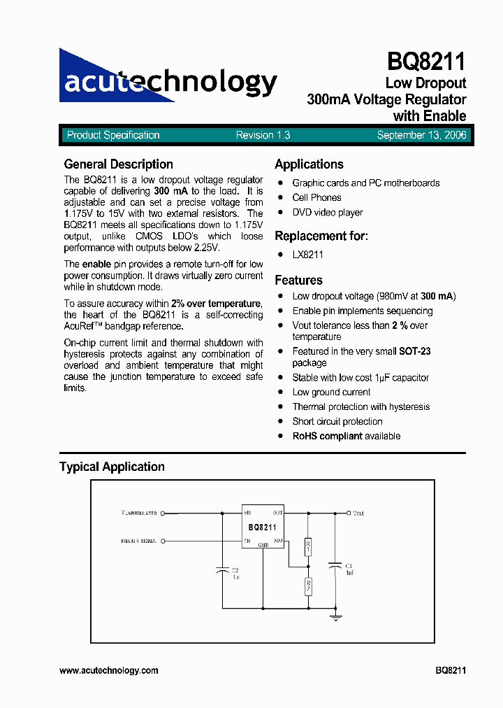 BQ8211_4113749.PDF Datasheet