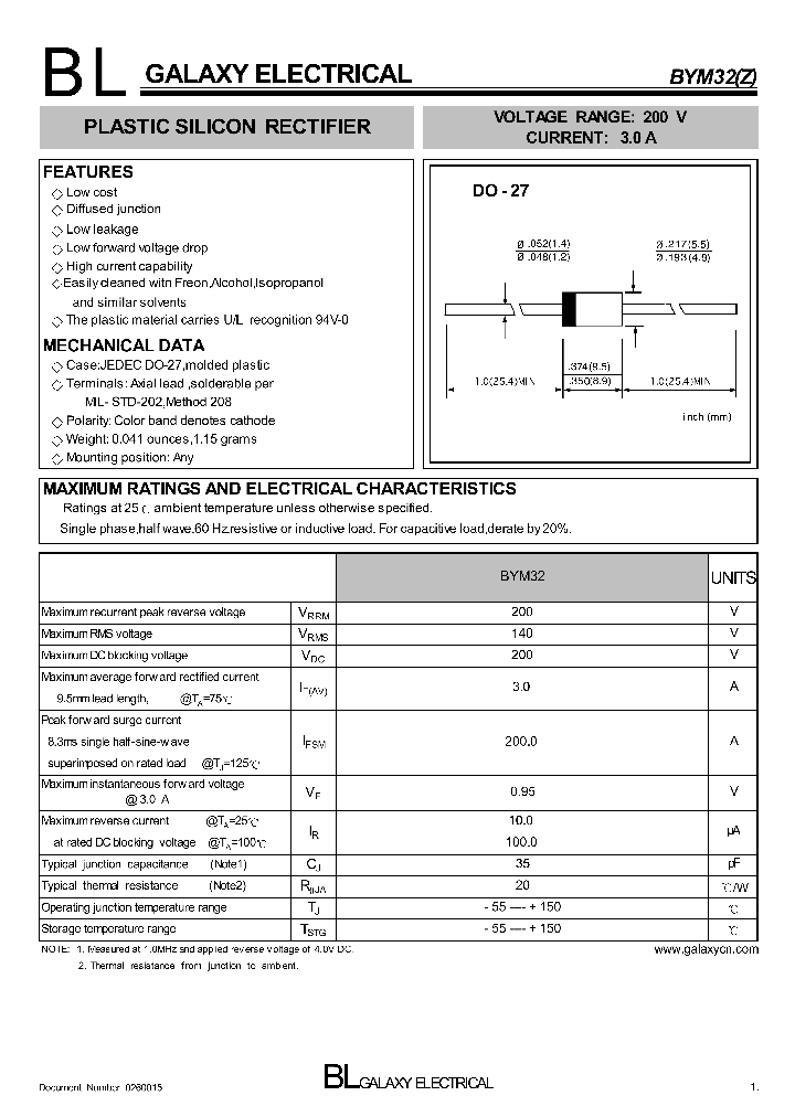 BYM32_4141700.PDF Datasheet